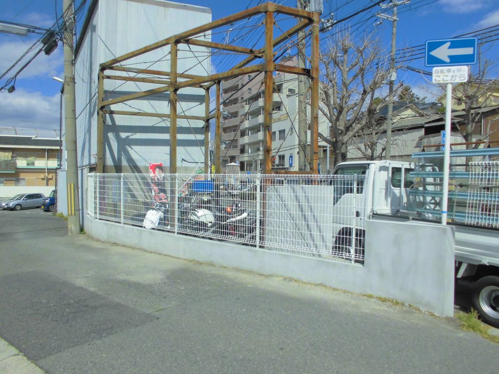 リフォの外構改修工事　吹田市　ブロック塀縮小工事
